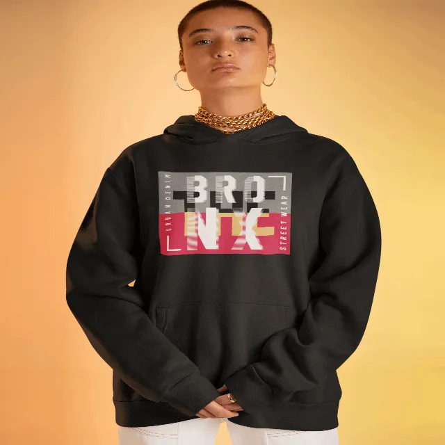 Cozy vintage style hoodie for women