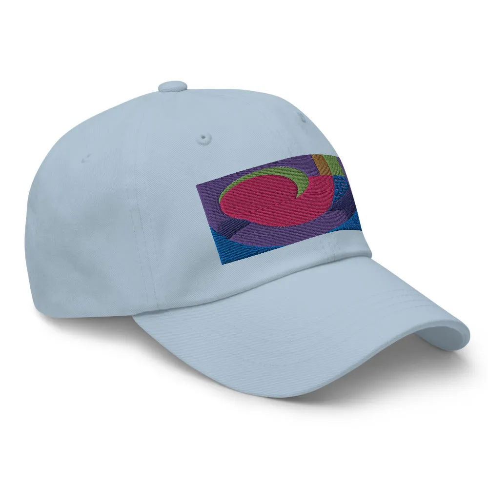 Dad Hat | Pink Southwark Bridges | Urban Abstract