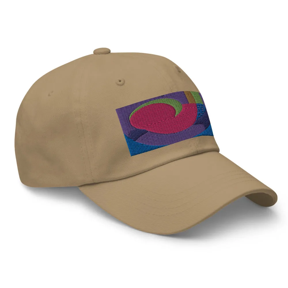 Dad Hat | Pink Southwark Bridges | Urban Abstract