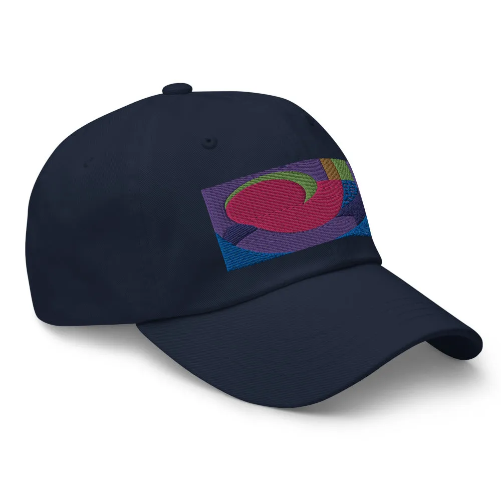 Dad Hat | Pink Southwark Bridges | Urban Abstract