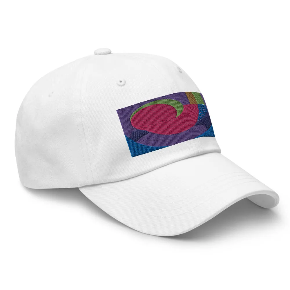 Dad Hat | Pink Southwark Bridges | Urban Abstract