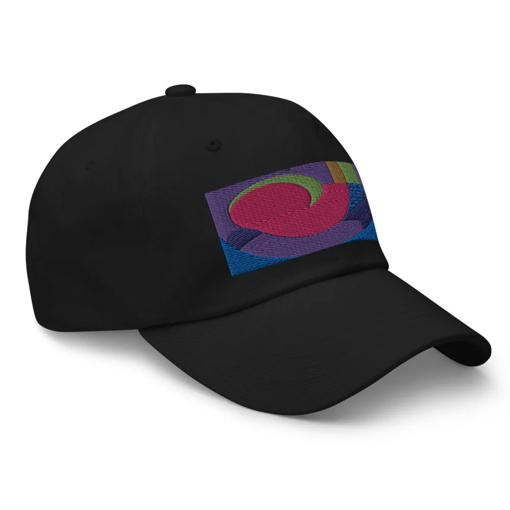 Dad Hat | Pink Southwark Bridges | Urban Abstract