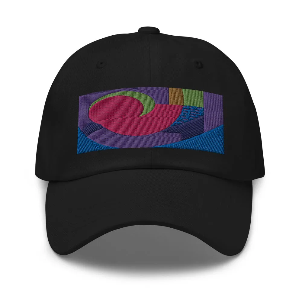 Dad Hat | Pink Southwark Bridges | Urban Abstract