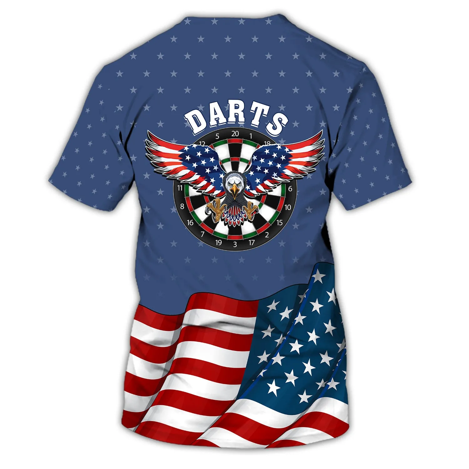 Darts USA 3D Printed Shirts