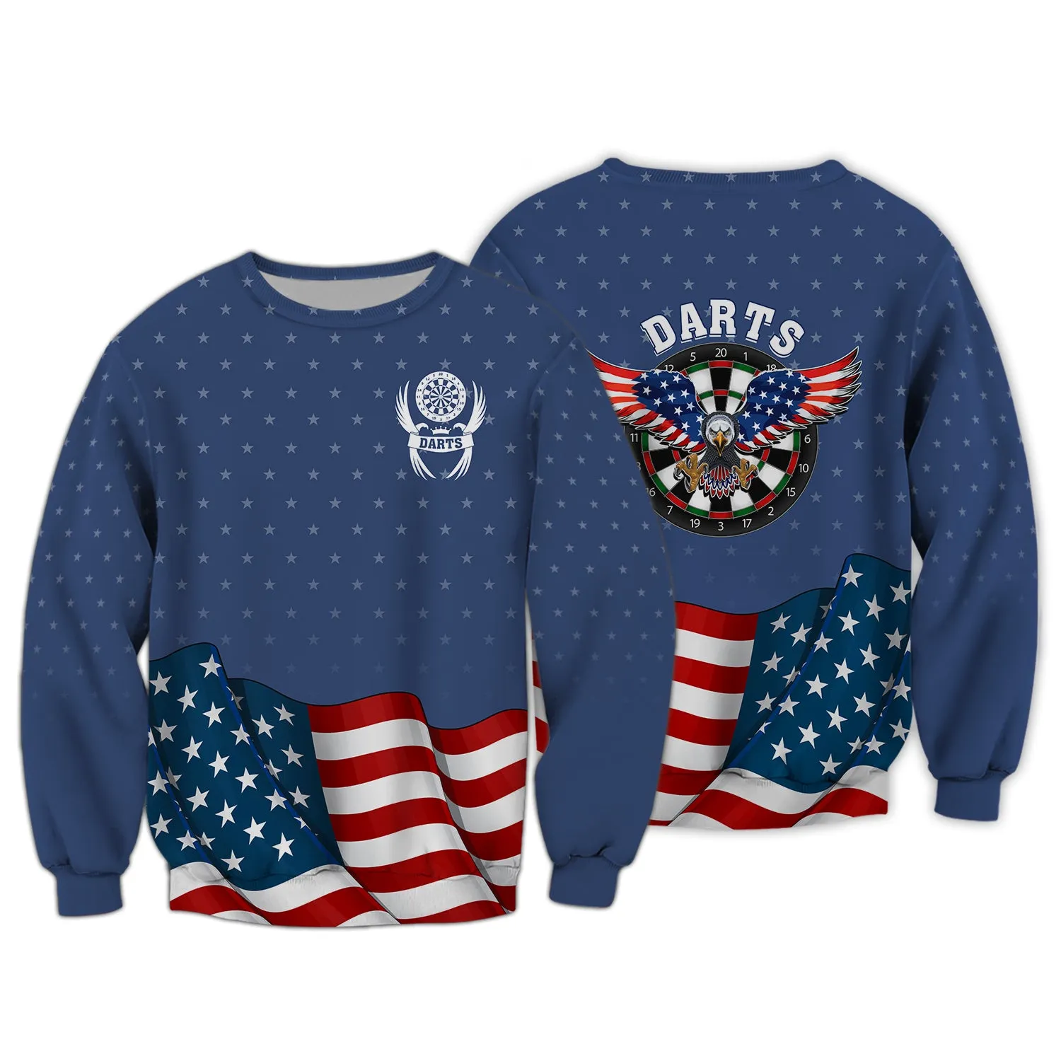 Darts USA 3D Printed Shirts