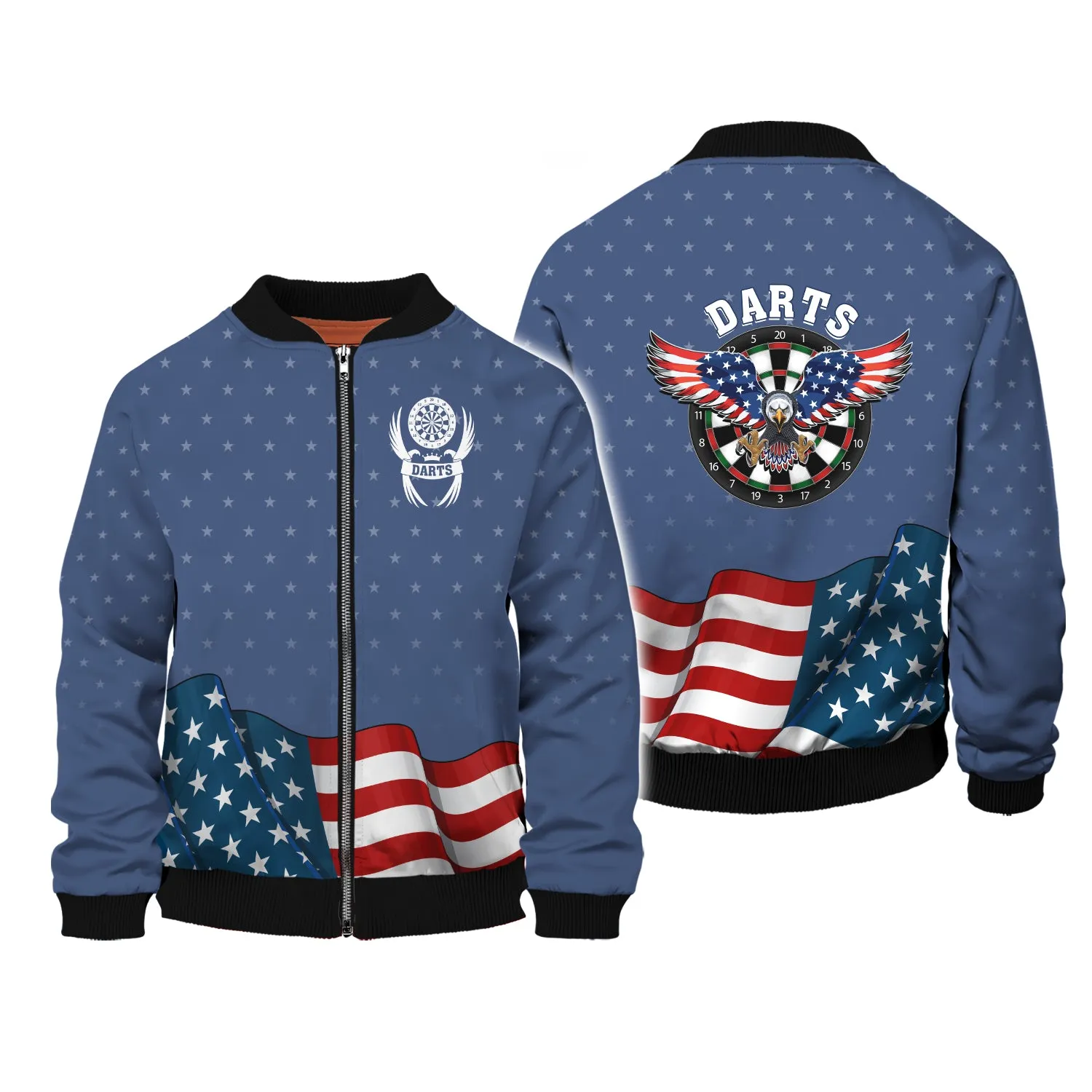 Darts USA 3D Printed Shirts