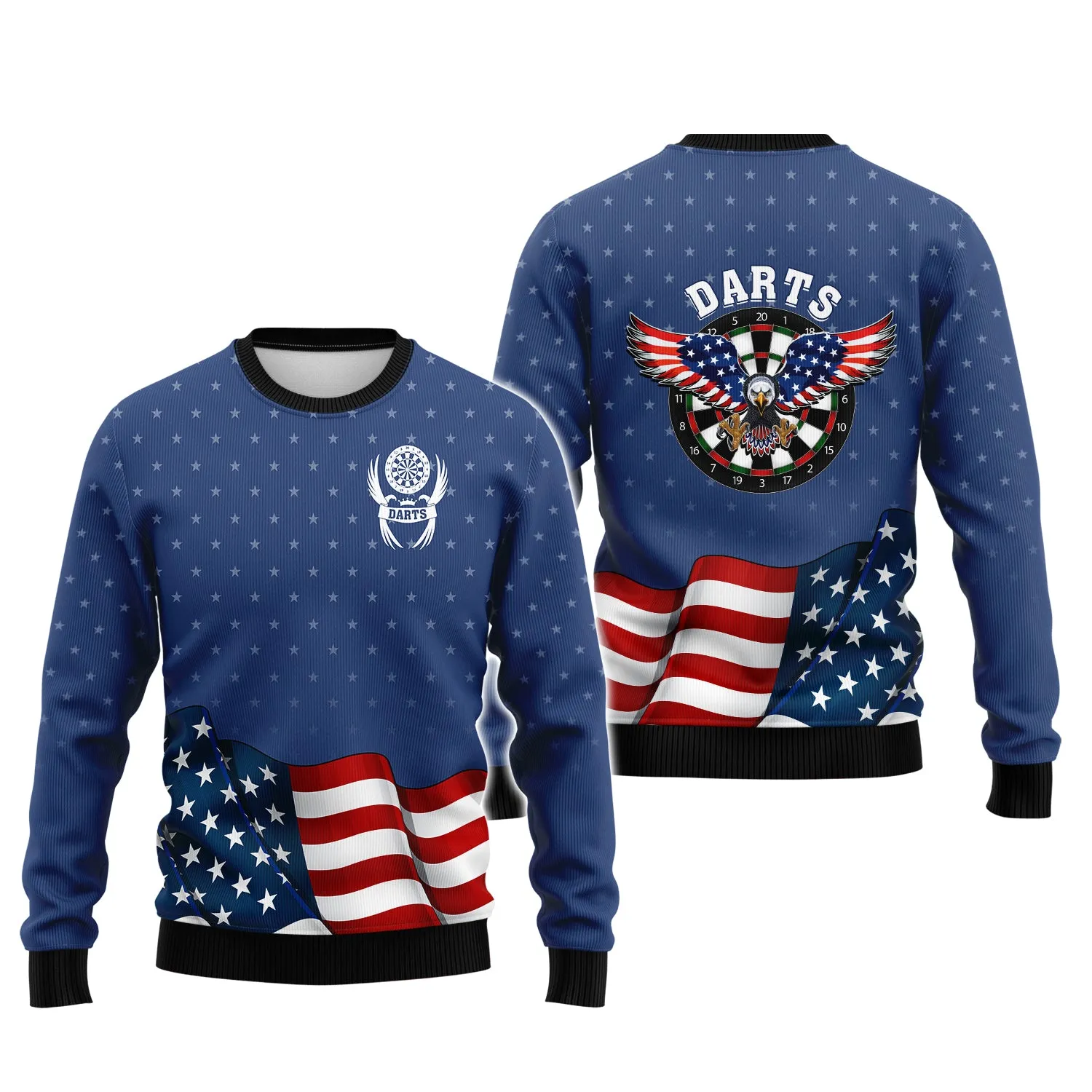 Darts USA 3D Printed Shirts
