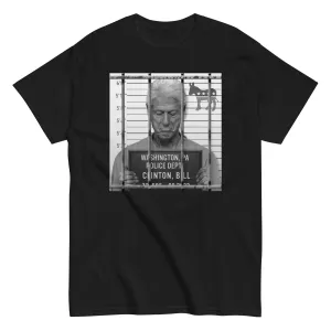 Democrat Clinton Bill Mugshot Shirt