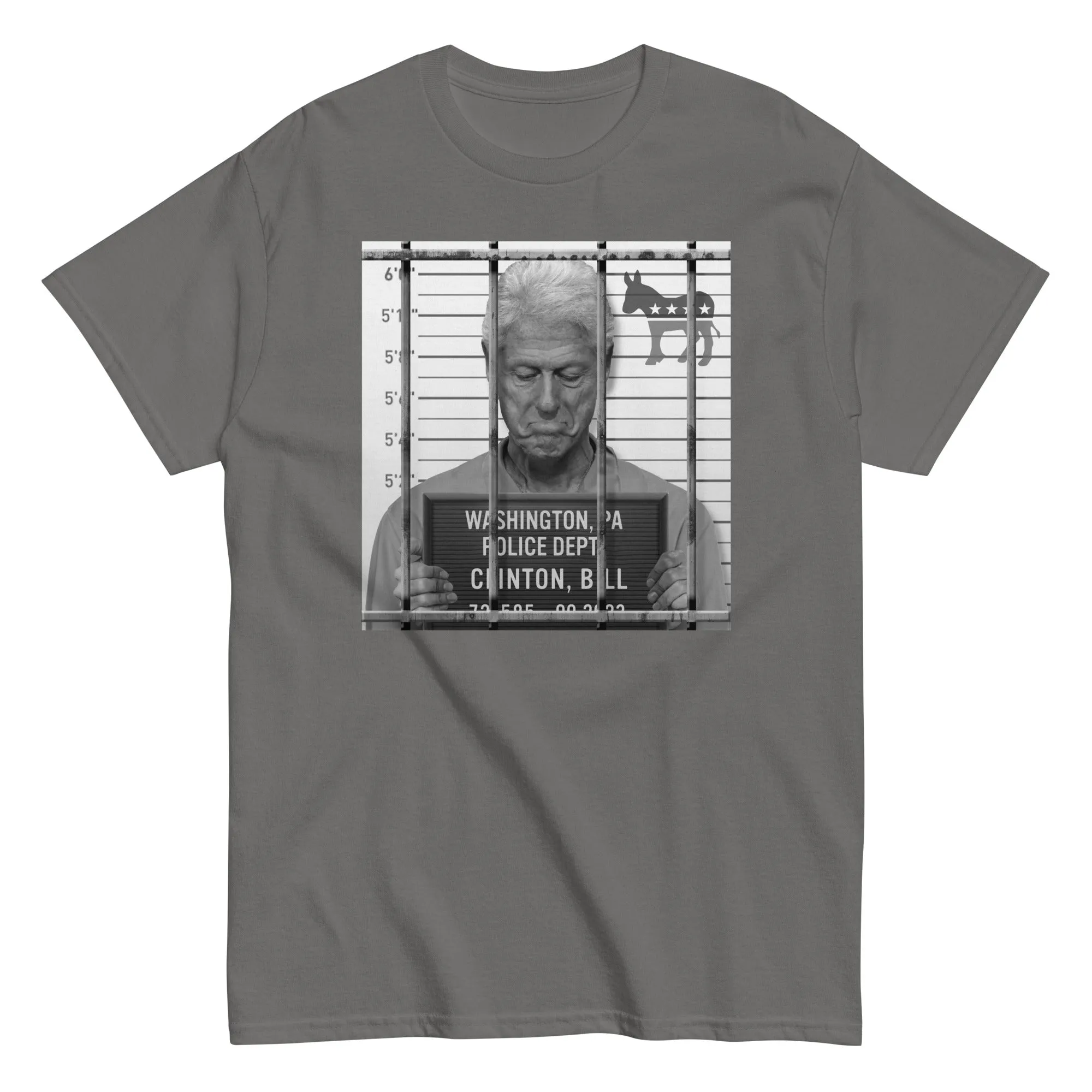 Democrat Clinton Bill Mugshot Shirt