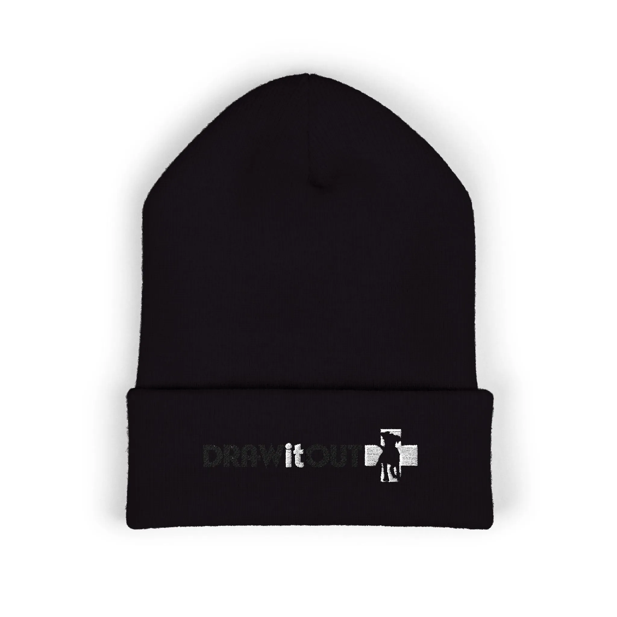 Draw It Out® Cuffed Beanie – Classic Warmth with a Stylish Touch