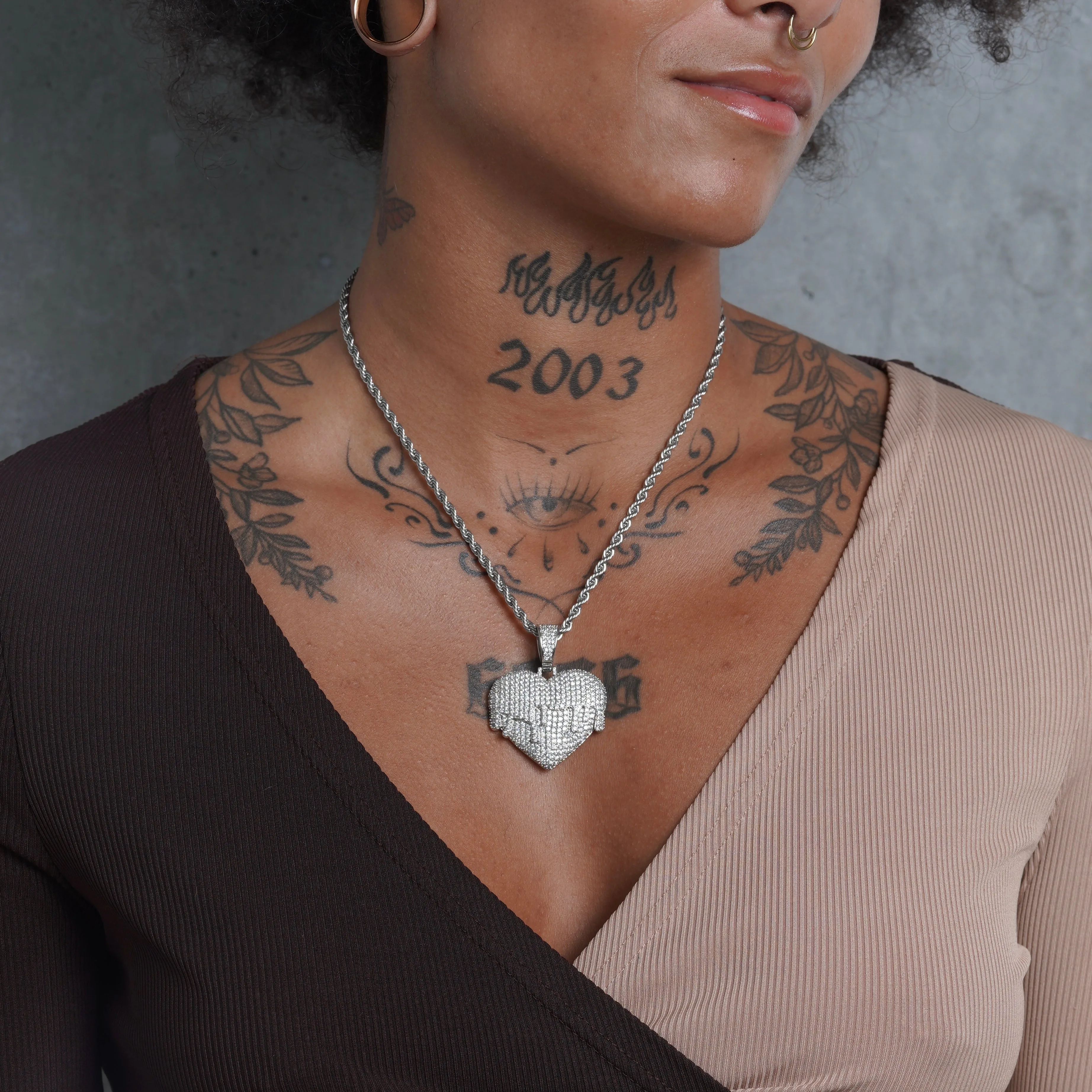 Dripping Heart Pendant