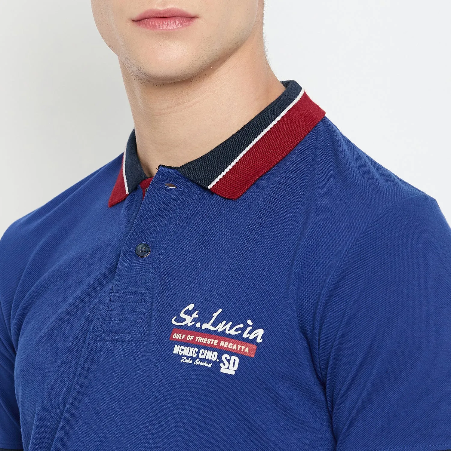 Duke Urban Men Half Sleeve Cotton Tshirt (LF4956)