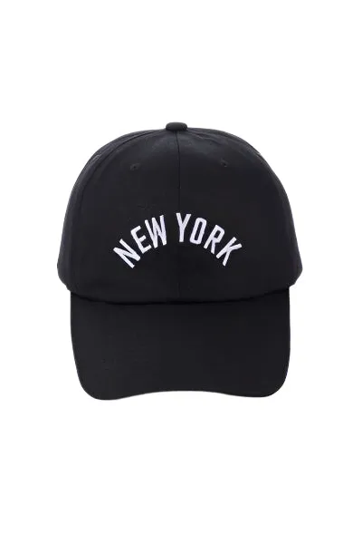 Embroidered City Baseball Cap