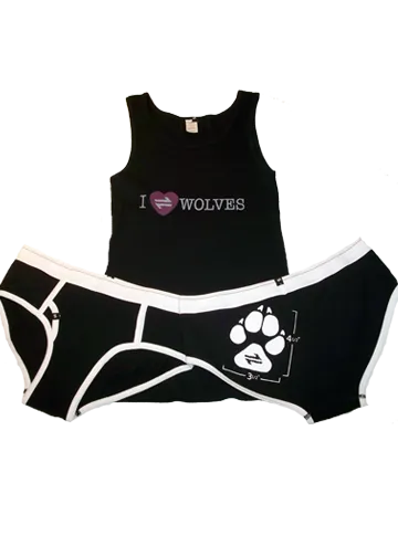 EQ Wolf Tank & Panty Set (Women)