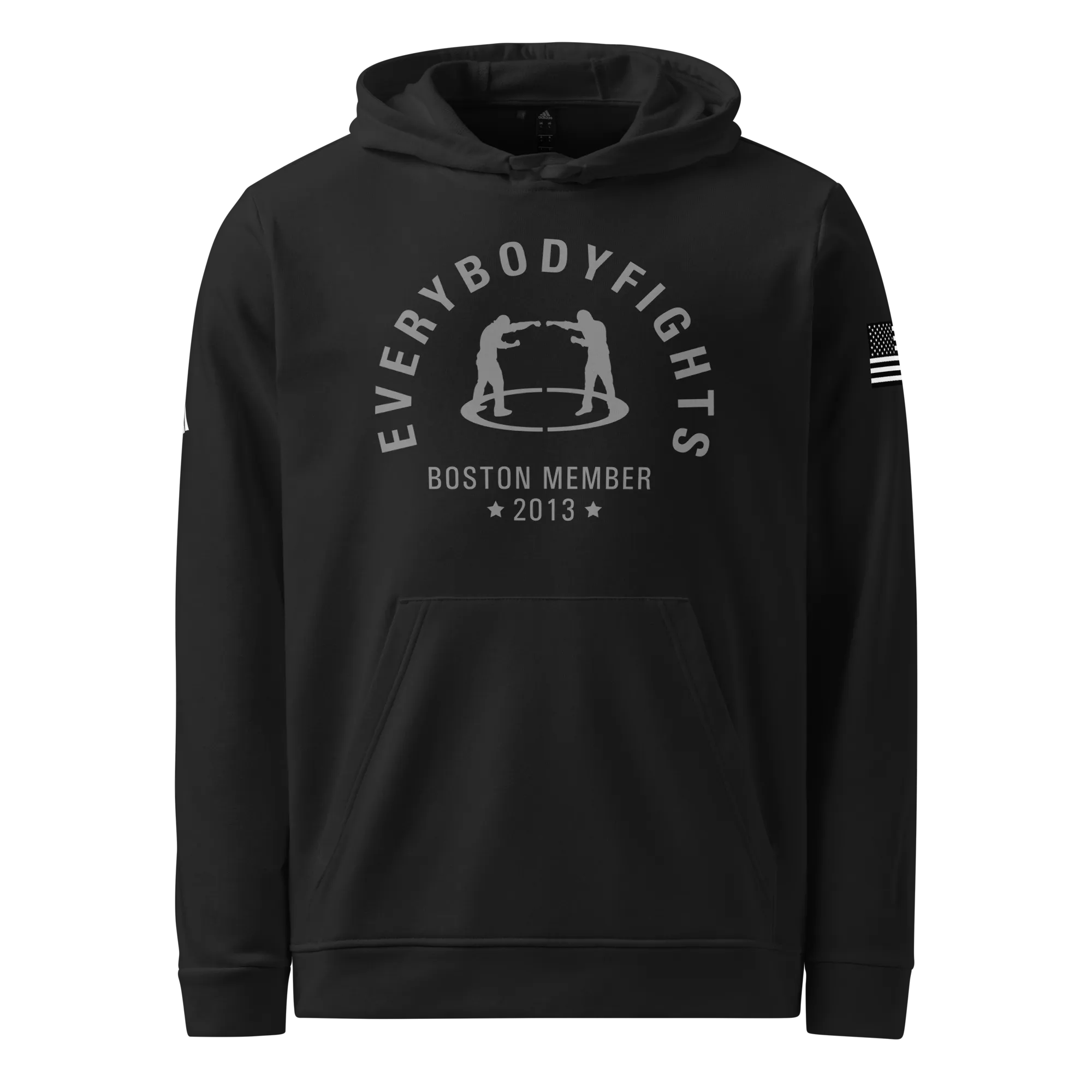 Everybodyfights  Members Only adidas fleece hoodie