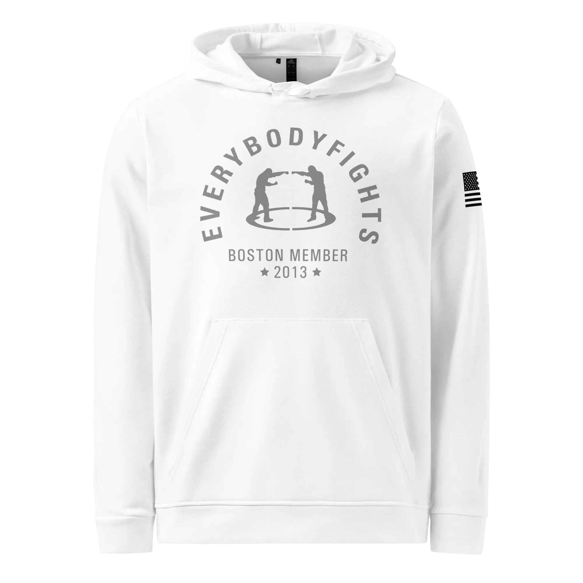 Everybodyfights  Members Only adidas fleece hoodie