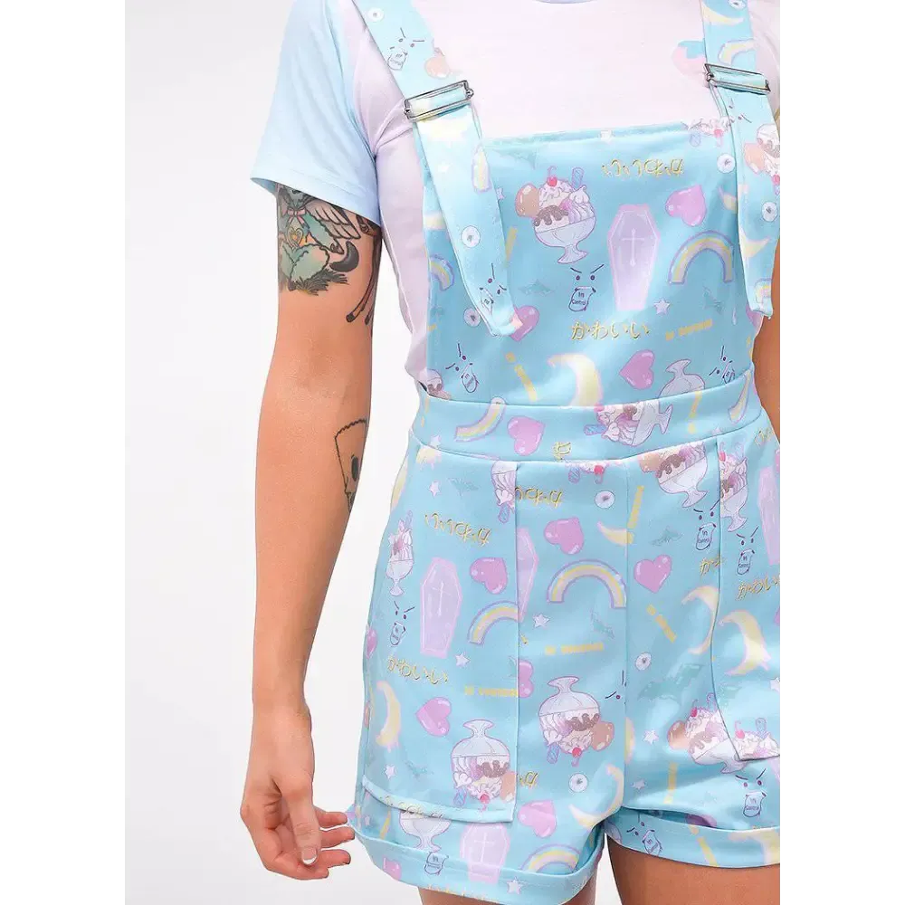 Fairy Kei Overalls Inspired by Y2K Fashion Charm