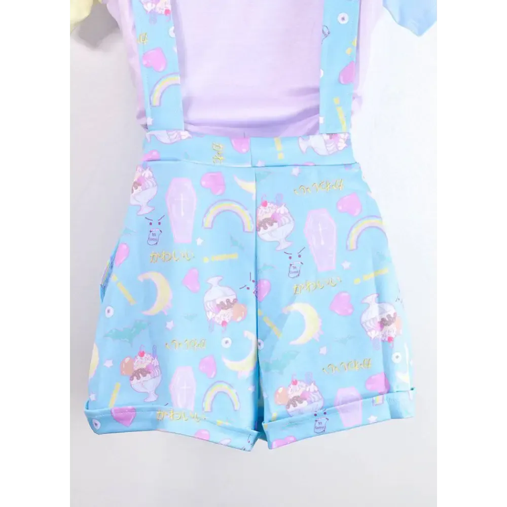 Fairy Kei Overalls Inspired by Y2K Fashion Charm