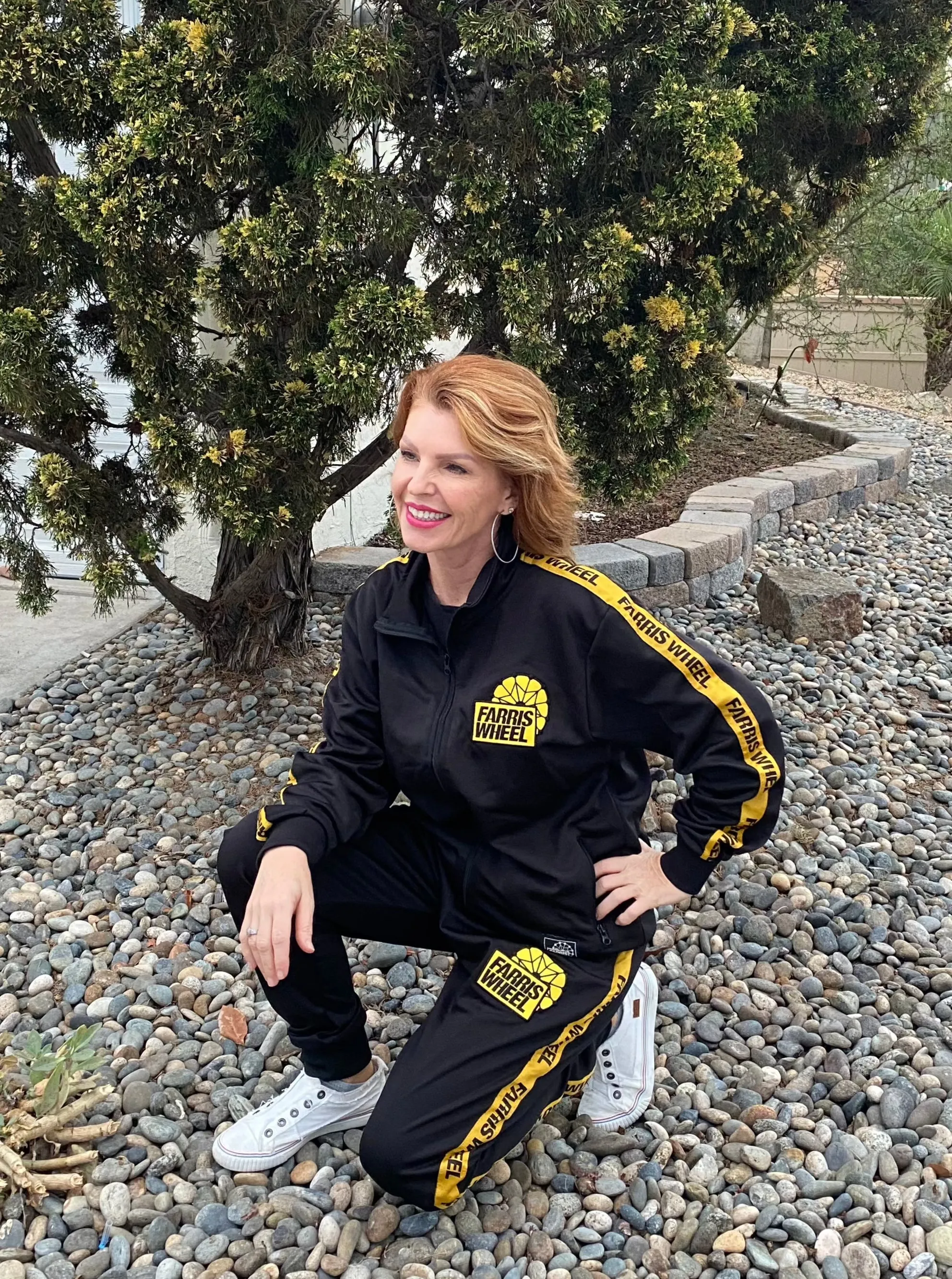 Farris Wheel Streetwear Unisex Black Tracksuit