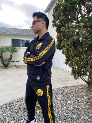Farris Wheel Streetwear Unisex Black Tracksuit