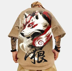 Fashion Casual Loose Print Men'S T-Shirt