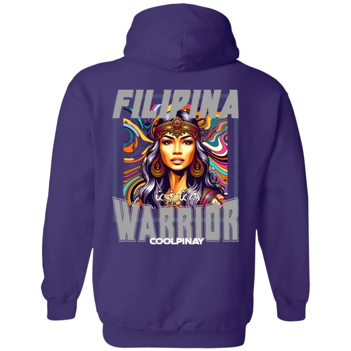 Filipina Warrior Beauty Unisex Pullover Hoodie