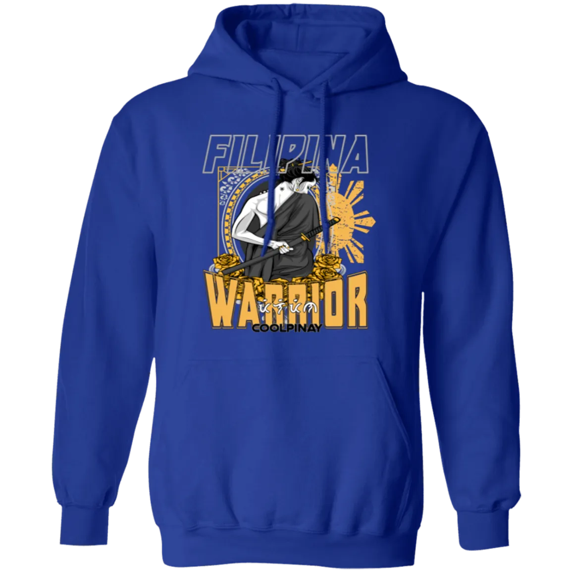 Filipina Warrior Samurai Unisex Pullover Hoodie