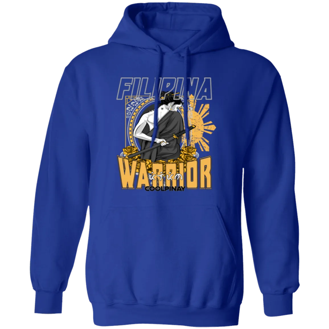 Filipina Warrior Samurai Unisex Pullover Hoodie