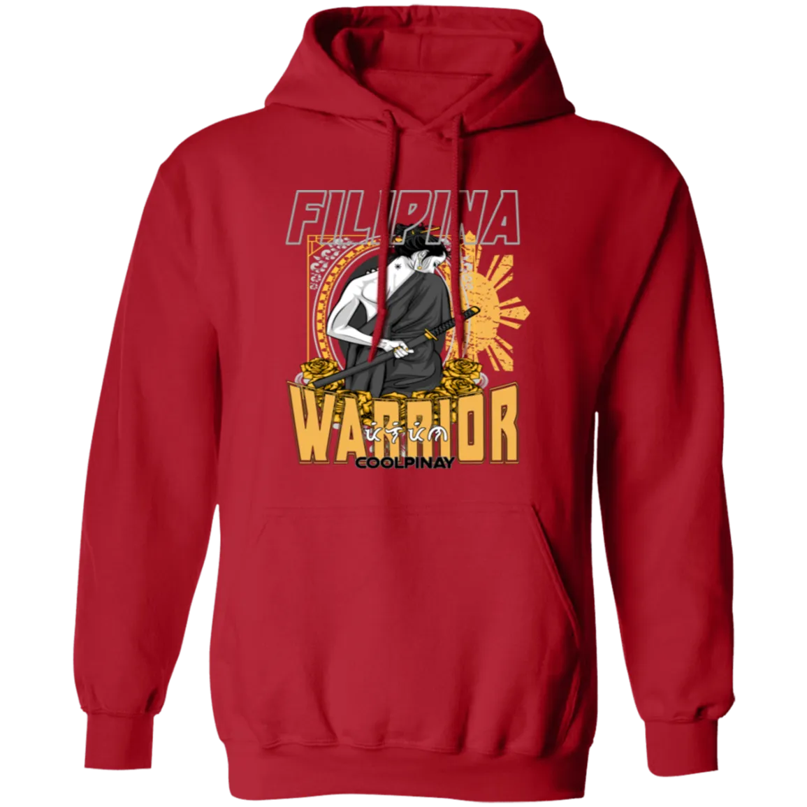 Filipina Warrior Samurai Unisex Pullover Hoodie