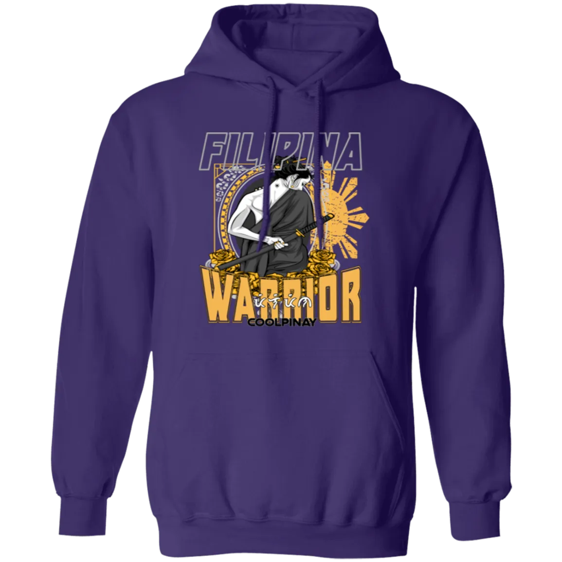 Filipina Warrior Samurai Unisex Pullover Hoodie
