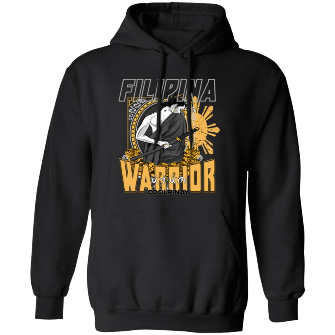 Filipina Warrior Samurai Unisex Pullover Hoodie