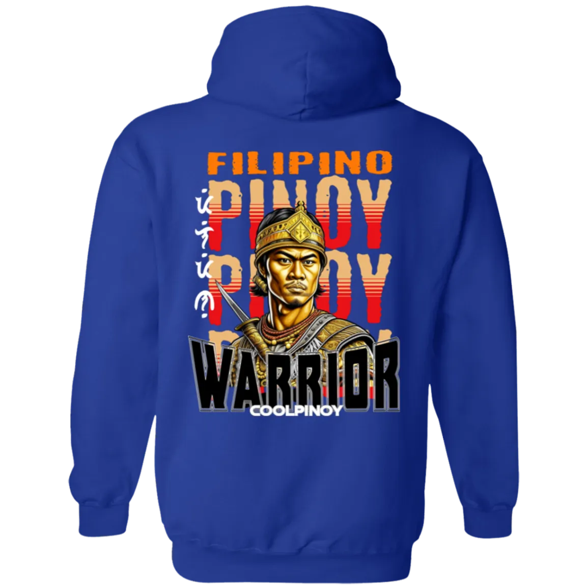 Filipino Warrior King Unisex Pullover Hoodie