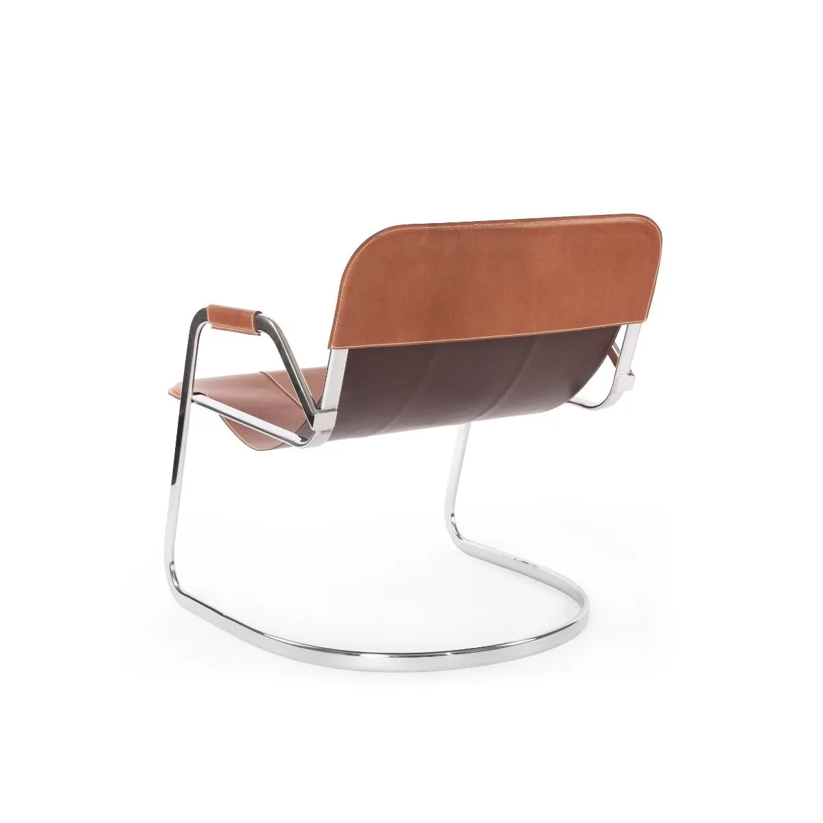Frank Lounge Chair / Gingerbread Brown