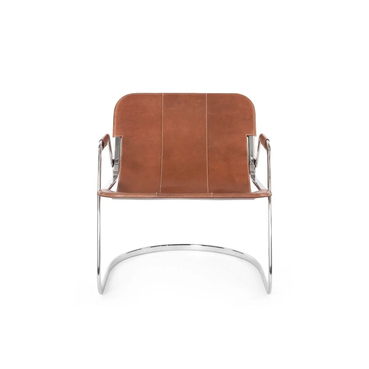 Frank Lounge Chair / Gingerbread Brown