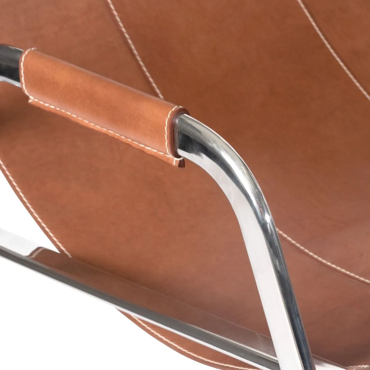 Frank Lounge Chair / Gingerbread Brown