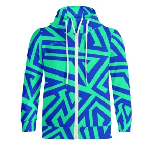 GUARDIAN ANGEL- Adult Full Zip Turtleneck Hoodie Streetwear, Free Shipping
