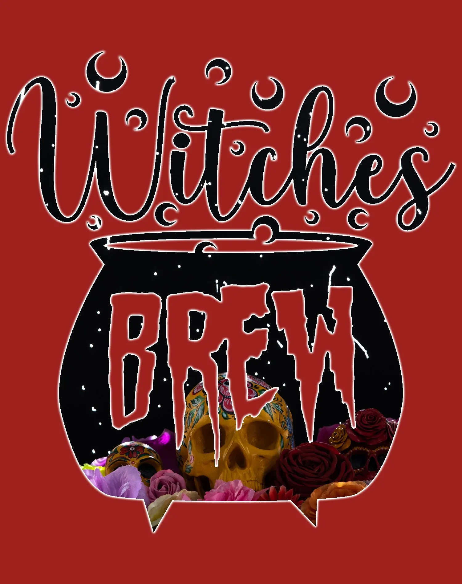 Halloween Occult Witches Brew Meme Edgy Slogan Cauldron Lol Official Women's T-shirt
