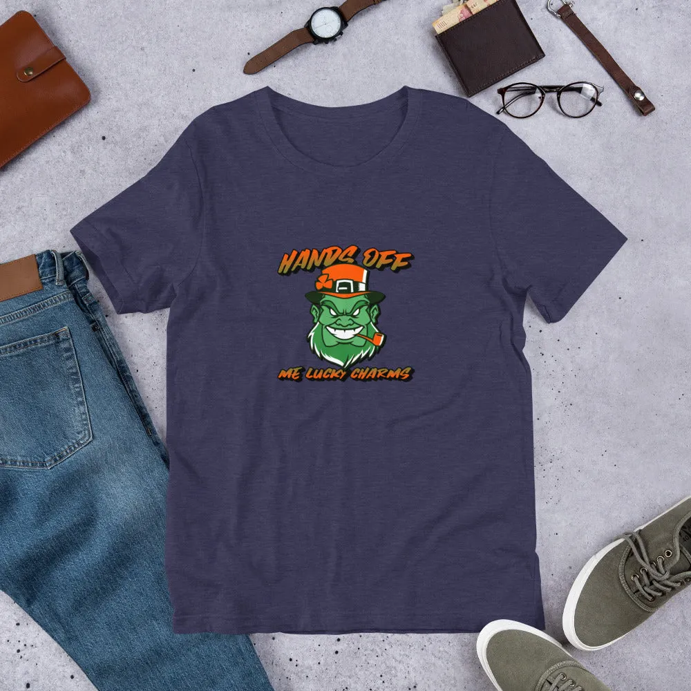 HANDS OFF Short-Sleeve Unisex T-Shirt
