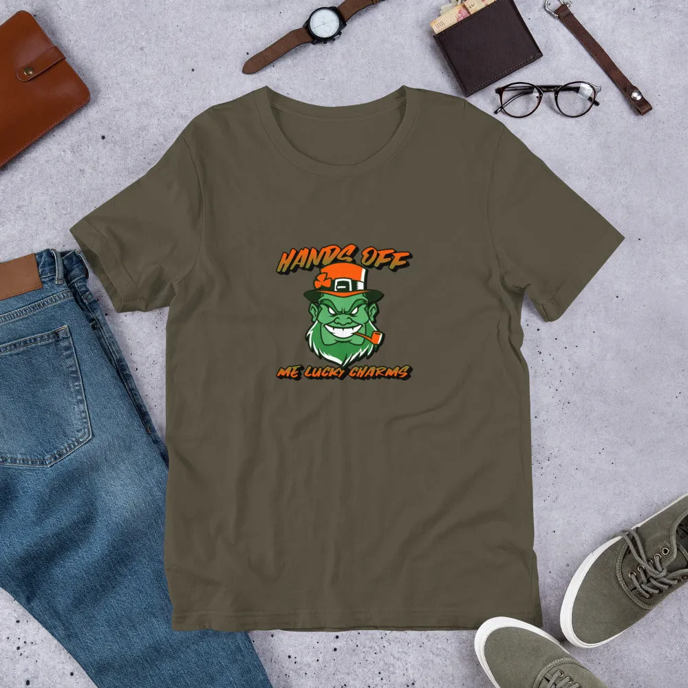 HANDS OFF Short-Sleeve Unisex T-Shirt