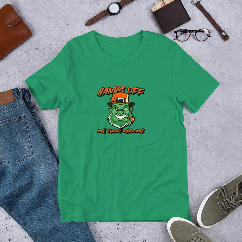 HANDS OFF Short-Sleeve Unisex T-Shirt