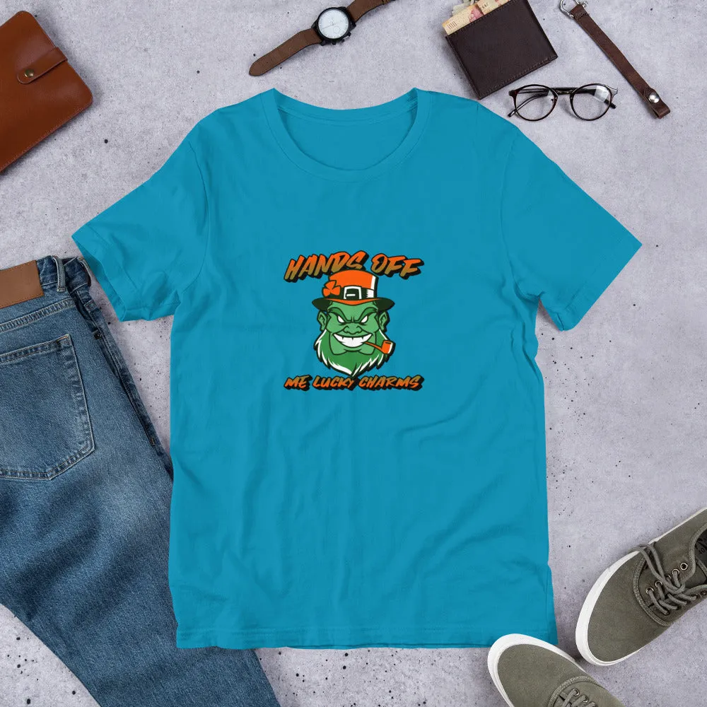 HANDS OFF Short-Sleeve Unisex T-Shirt