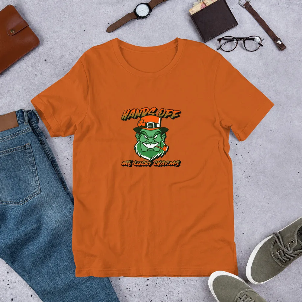 HANDS OFF Short-Sleeve Unisex T-Shirt