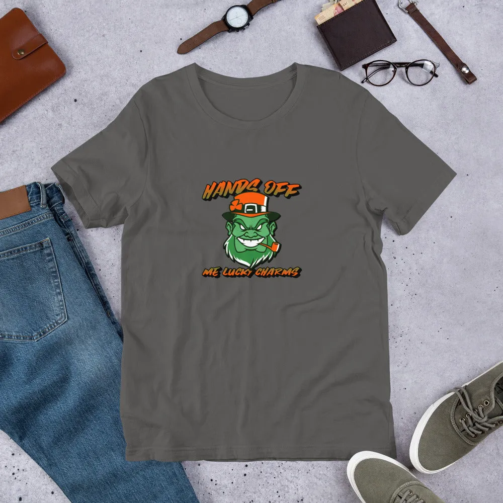 HANDS OFF Short-Sleeve Unisex T-Shirt