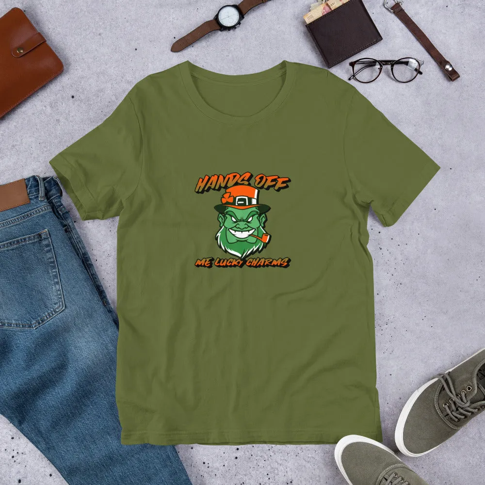 HANDS OFF Short-Sleeve Unisex T-Shirt