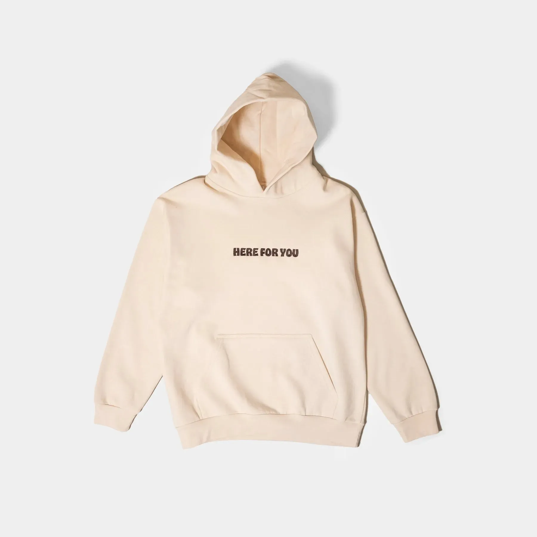 Here For You Sand Hoodie