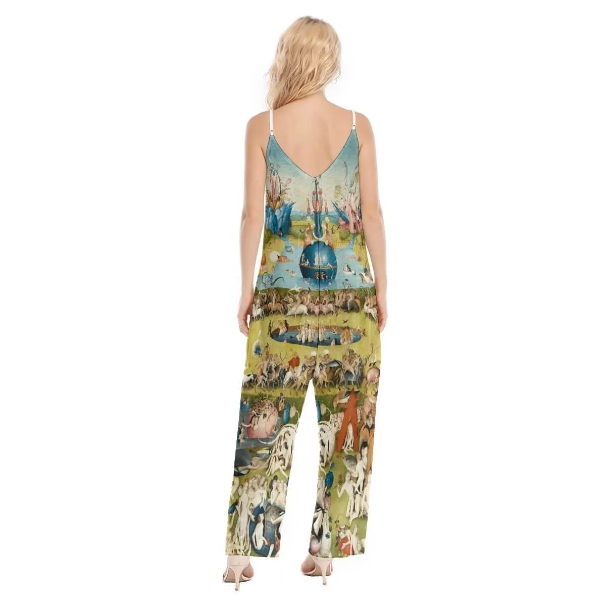 Hieronymus Bosch The Garden of Earthly Delights Loose Jumpsuit
