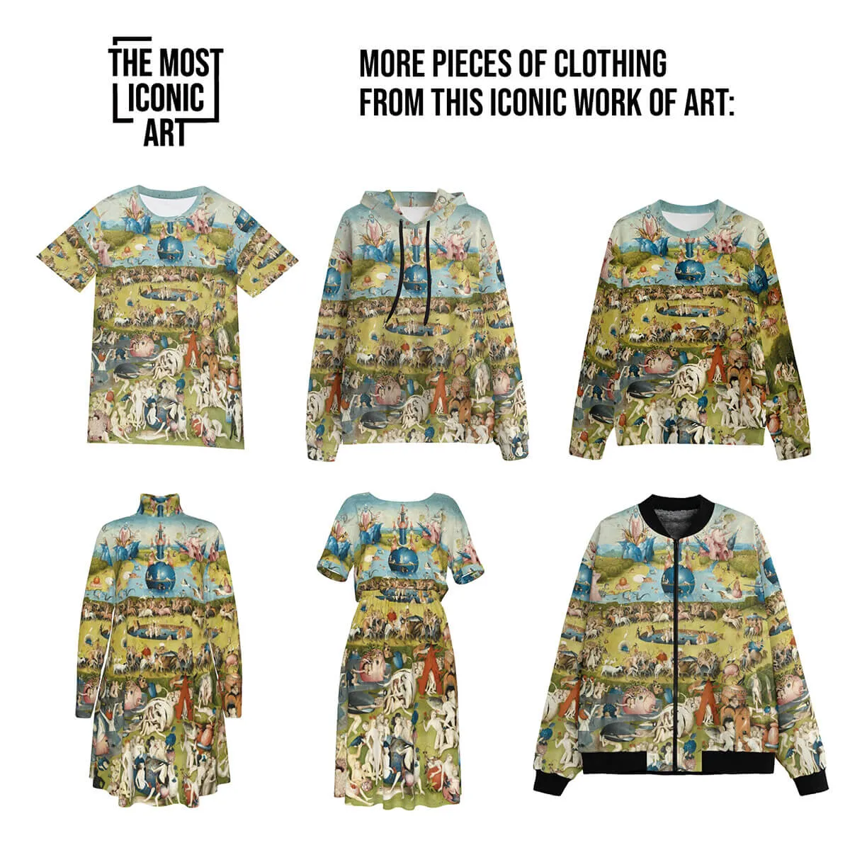 Hieronymus Bosch The Garden of Earthly Delights Loose Jumpsuit