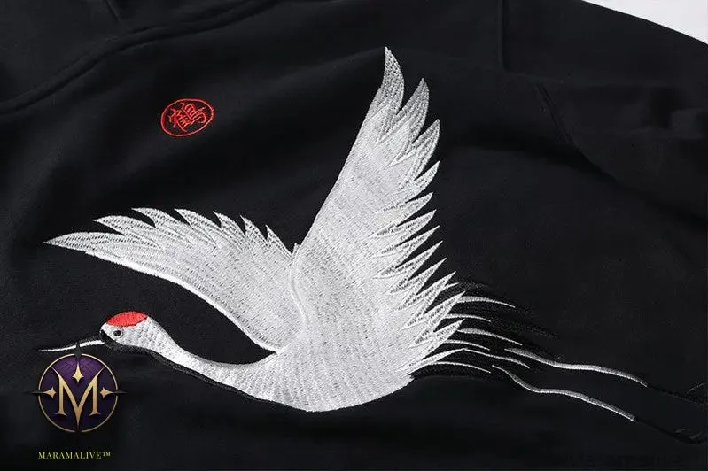 Hip Hop Hoodie Embroidered Hoodie