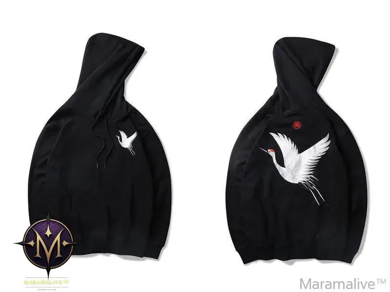 Hip Hop Hoodie Embroidered Hoodie