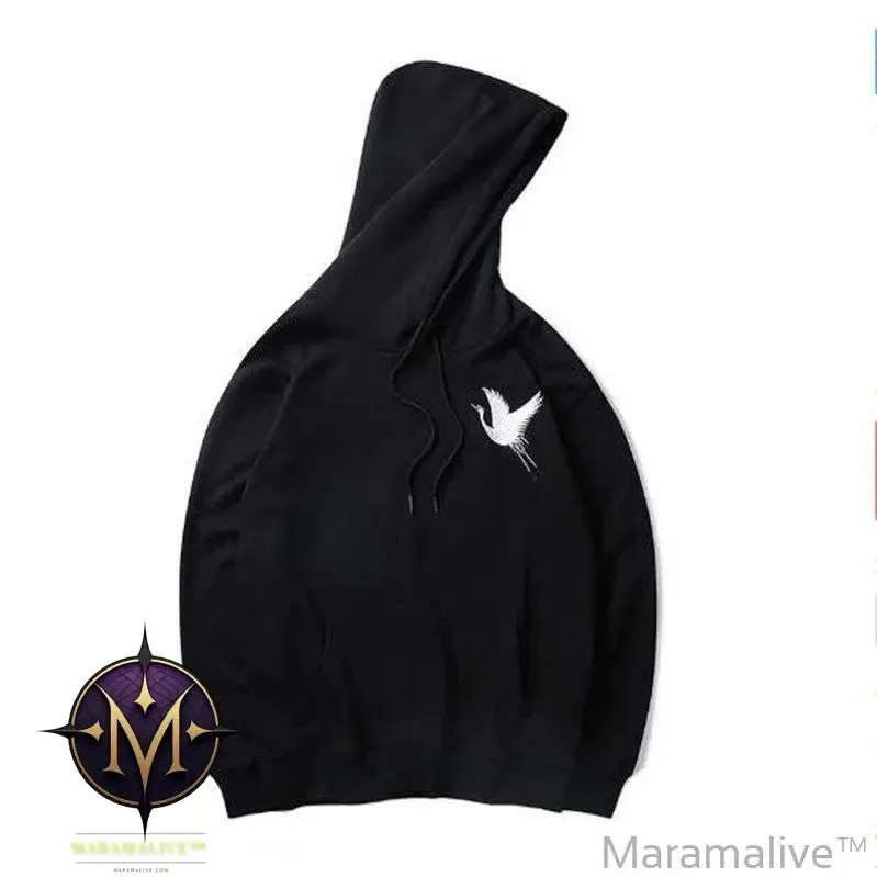 Hip Hop Hoodie Embroidered Hoodie
